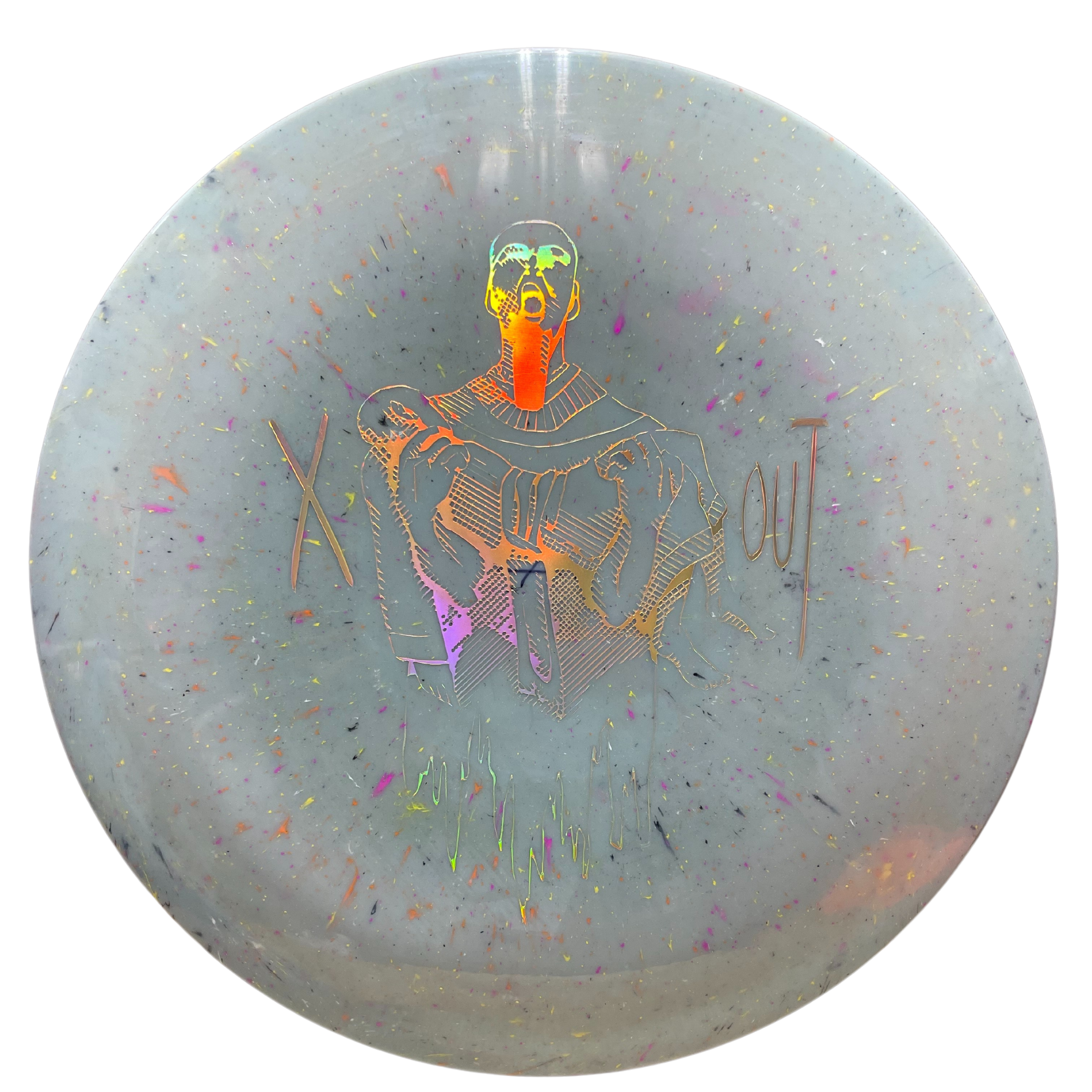 Pharaoh Splatter S-Blend Disc Golf XOUT